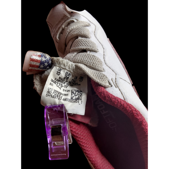 Puma Turin Toddler sz 11c Puma White and Calypso Coral - Picture 7 of 8